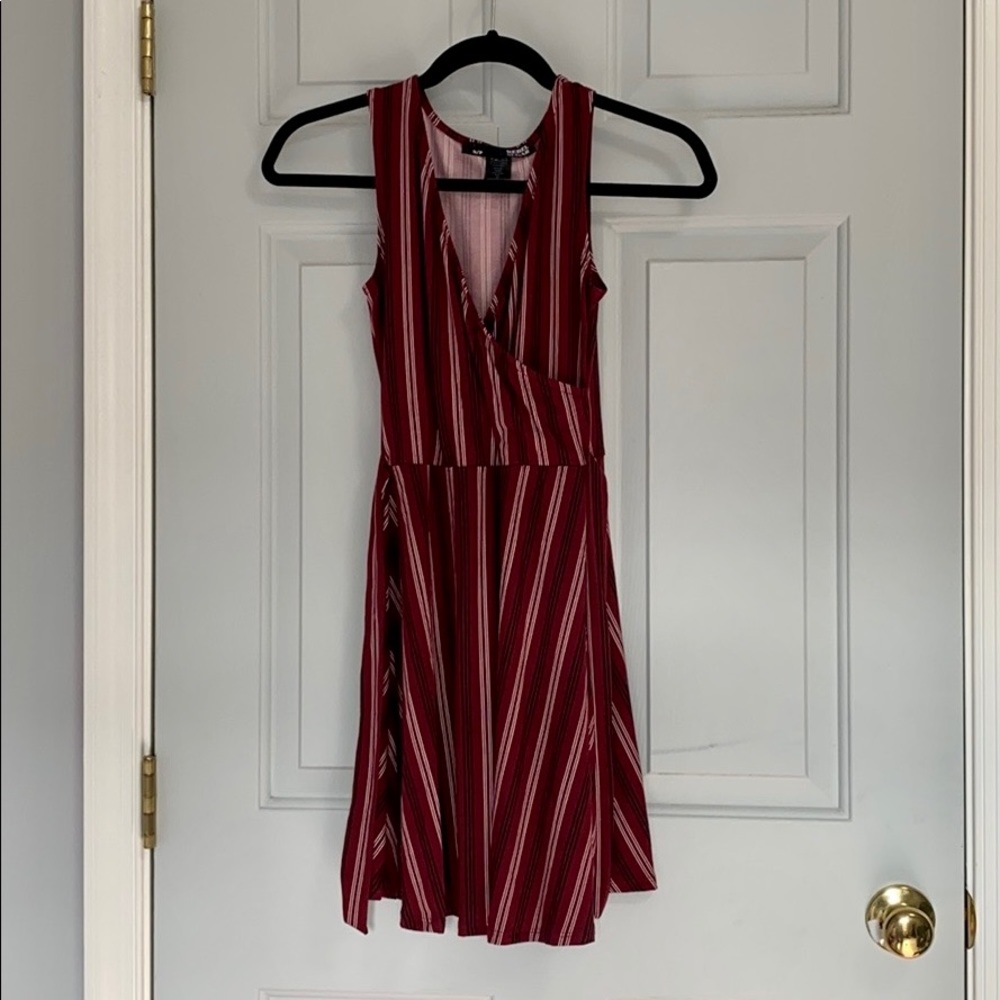 Striped Wrap Dress